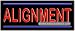 Alignment Neon Sign Image