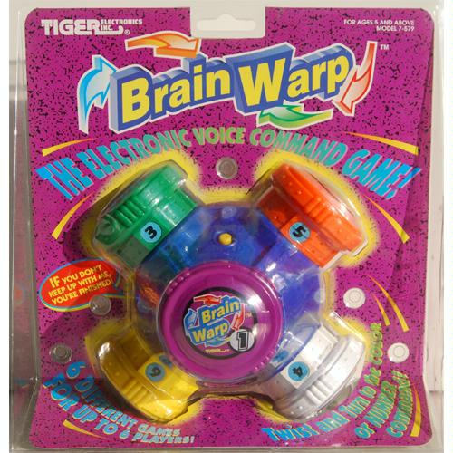 Brain Warp game from Tiger Simple minds, Old toys, Childhood