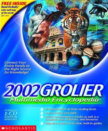 2002 Grolier Multimedia Encyclopedia Standard