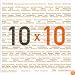 10 X 10