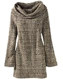 Cowl-neck tunic