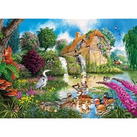 Gibsons The Old Watermill Jigsaw Puzzle (1000 Pieces)