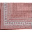 Full Bed Sheet Cotton Block Print Queen Size (bshtd586)