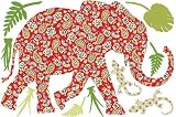 Brewster WPZ93891 Wall Pops Mabuza the Elephant from ZooWallogy
