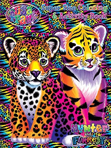 Lisa Frank Supersize Coloring & Activity - Hunter & Forrest, by Modern Publishing a division of Kappa Books Publishers