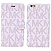 iPhone 6 Case, iPhone 6 4.7 Leather Case, G-i-Mall [Luxury Fashion Series] [Stand Function] with Credit Card Slots PU Leather Case Cover For iPhone 6 4.7 Smart Phone - Pink