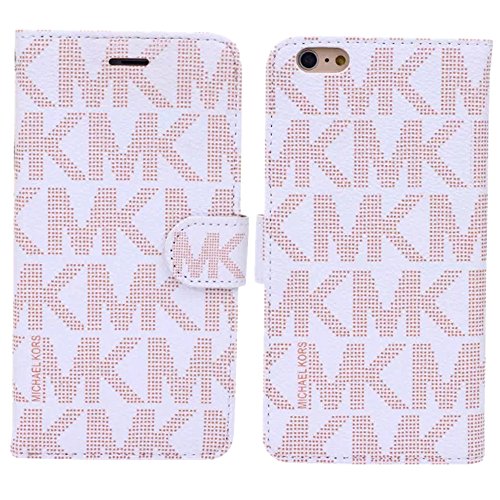 iPhone 6 Case, iPhone 6 4.7 Leather Case, G-i-Mall [Luxury Fashion Series] [Stand Function] with Credit Card Slots PU Leather Case Cover For iPhone 6 4.7 Smart Phone - Pink