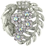 Pugster Vintage Victorian Corsage Flowers Brooches & Pins