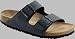 Birkenstock Slipper ''Arizona'' aus Birko-Flor in basalt mit normalem Fussbett und Weichbett