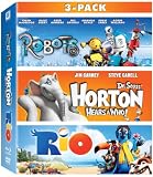 Robots, Horton Hears a Who, & Rio 3-Movie Collection [Blu-ray]