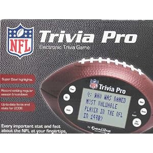 NFL Handheld Trivia Game by 