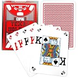 Copag Poker Size Peek Index Texas Holdem Playing Cards (Single Red Deck)