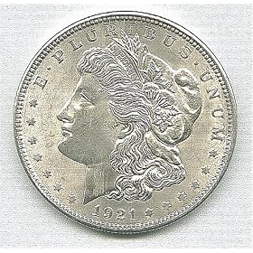 1921 Morgan Silver Dollar