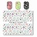 NICOLE DIARY Nail Art Stickers Elegant Nail Art Decoration Water Decals NDS-5
