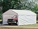 ShelterLogic 12 x 20- Feet Canopy Enclosure Kit, Fits 2- Inch Frame, White