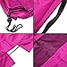 Mudder Children's Kids Baby Toy Storage Bag Organizer Play Mat Portable (Rose Red, 57 Inches)