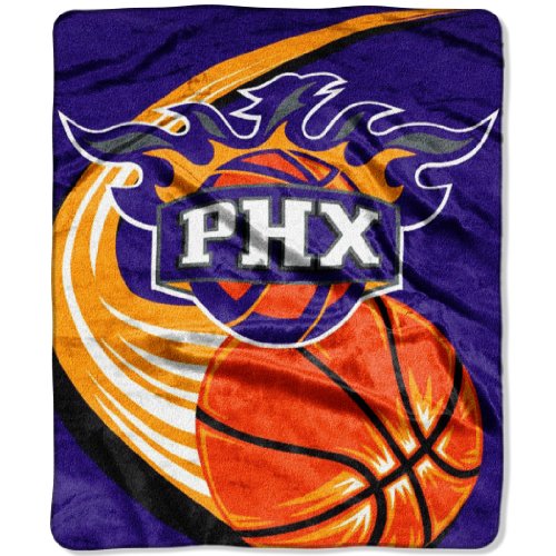 NBA Phoenix Suns 50-inch-by-60-inch Raschel Plush Throw 