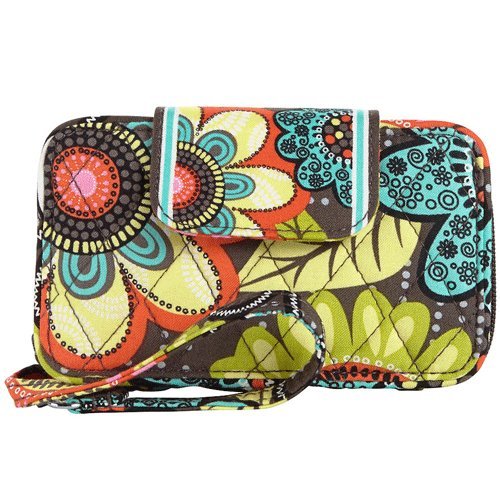 Vera Bradley Smartphone Wristlet (Flower Shower) Vera Bradley Smartphone Wristlet (Flower Shower)