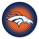 NFL Denver Broncos 22.5-Inch Round Bath Rug