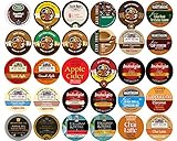 30-count Assorted Coffee, Tea, Cider, Cappuccino & hot chocolate/cocoa Single Serve Cups For Keurig K Cup Brewers Variety Pack Sampler