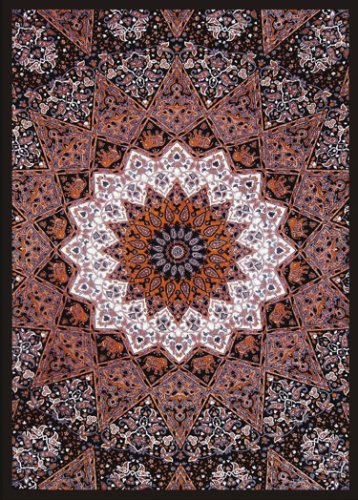 Dark Star ~ Indian Tapestry ~ 60 x 90 in.