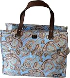 PuchiBag PetSak Tote, Blue Paisley