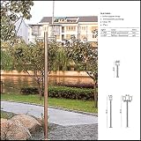 Stainless Steel Executive Double Tower Solar Light