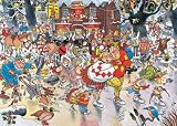 Jumbo Puzzle - 2006 Christmas Puzzle - Christmas on Ice (1000 pieces)