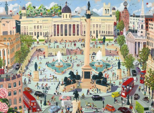 Childrens Toyshop  Toys : Ravensburger Puzzle - Trafalgar Square (500 pieces)
