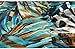 ACEVOG Women Summer Tropical Flower Printed Chiffon Long Sleeve Beach Dress