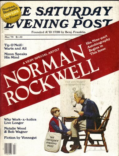 SATURDAY EVENING POST MAGAZINE-1979-NORMAN ROCKWELL AUTOBIOGRAPHY