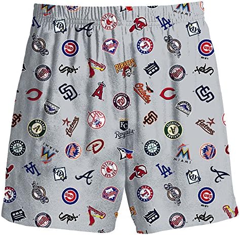 Major League Baseball Kid's All Over Printed Shorts Size: Kids 4
