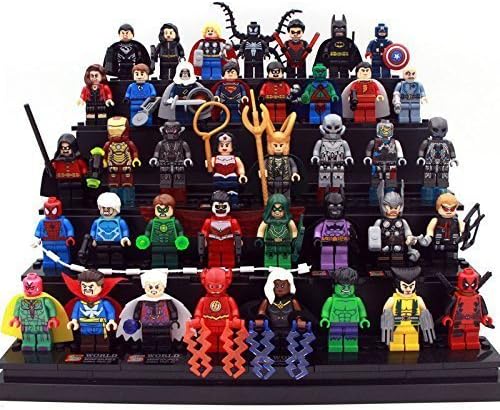 39 Pcs/Lot 4.5 cm. SuperHeroesAvengers HULK/Flash/Deadpool/Loki/Thor/IronMan BuildingblocksMinifigures Without Original boxes