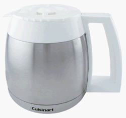Childrens Toyshop  Kitchen & Housewares : Cuisinart DCC-600RC 10 Cup Stainless Thermal Carafe for use with DGB-600BC coffeemaker