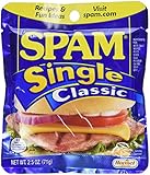 SPAM Single Lite, 3-Ounce Pouches (Pack of 6)