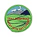 Trail Ridge Road Patch Rocky Mountain Travel Badge Embroidered Iron On Applique