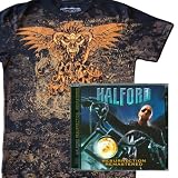 Halford Resurrection Remastered + Metal God Apparel Metalhead Shirt [1CD/1 XLarge T-shirt]