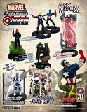 Marvel HeroClix Captain America Booster Brick (10 Boosters) with Nick Fury FigureIMAGE