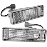 88 89 90 91 92 93 94 95 NISSAN PATHFINDER PICKUP TRUCK CLEAR BUMPER SIGNAL LIGHTS LAMP