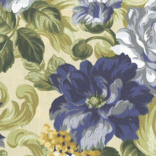 Kitchen: Bench Seat Cushion   Garden Scroll  4' 