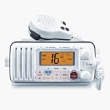 Icom M422 Vhf White W/ Hailer - Vhf Fixed Mount - Icom
