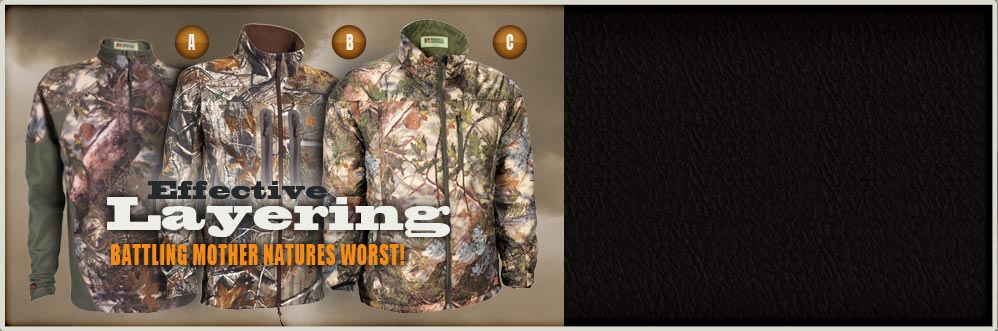 Russell Outdoors Jacket with Bulleted Layers