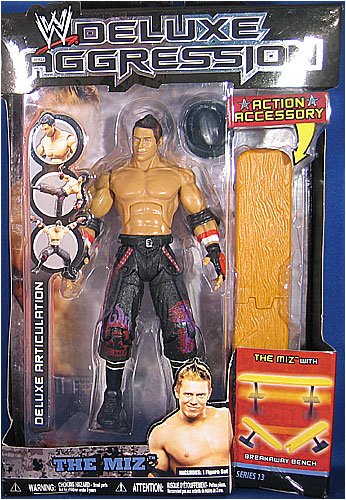 617ggwBP49L THE MIZ DELUXE AGGRESSION 13 WWE JAKKS ACTION FIGURE TOY
