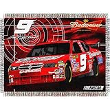  : Kasey Kahne #9 NASCAR Fuel" Woven Tapestry Throw Blanket (48"x60") )"