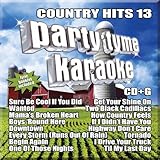 Party Tyme Karaoke - Country Hits 13 [16-song CD+G]