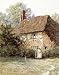 Near Westerham Kent by Helen Allingham. Art Print GICLEE on CANVAS 16 inches width by 18 inches height. Highest Quality