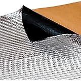 Noico 80 Mil X 18 Sq Ft Self-adhesive Foil & Butyl Mat Audio Deadening and Sound Dampening Automotive Insulation (Sound Deadener for Cars & Trucks)