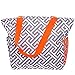 SilverHooks Womens Greek Key Beach Tote Shopper Bag