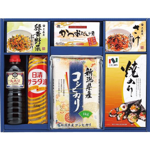 新潟県産コシヒカリ・調味料セット