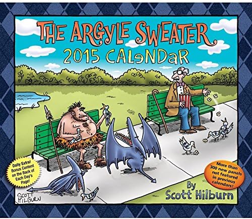 2015 Argyle Sweater 365 Page-A-day Box / Desk / Tear-Off Calendar